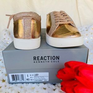 Rose gold JOEY Metallic sneakers
